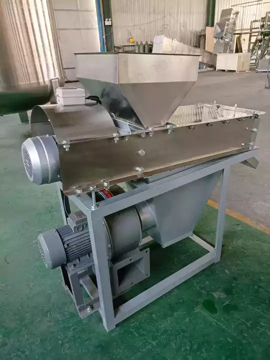 Máquina de pelado seco