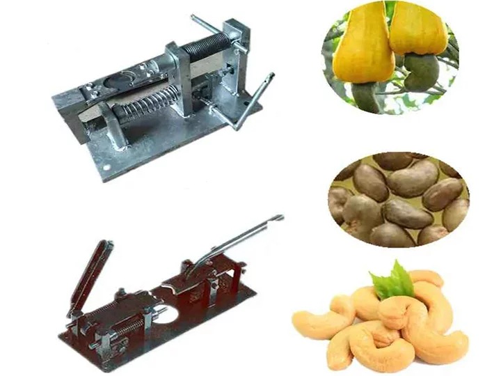 Manual cashew nut shelling machine