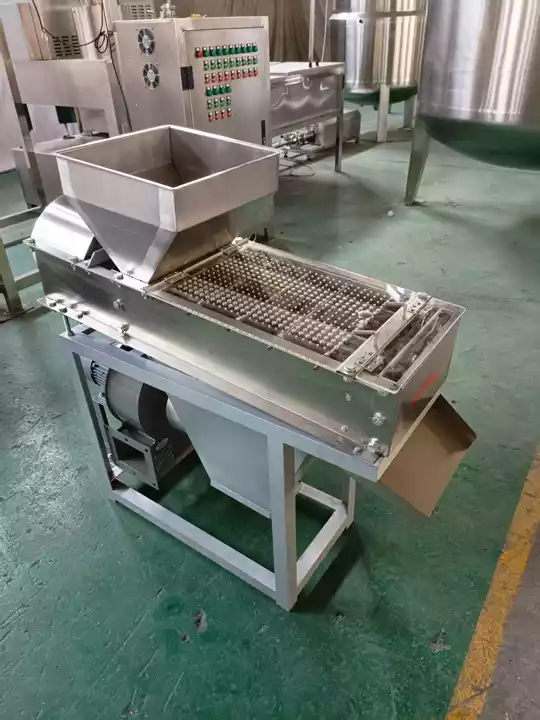 Máquina de pelado seco de cacahuete