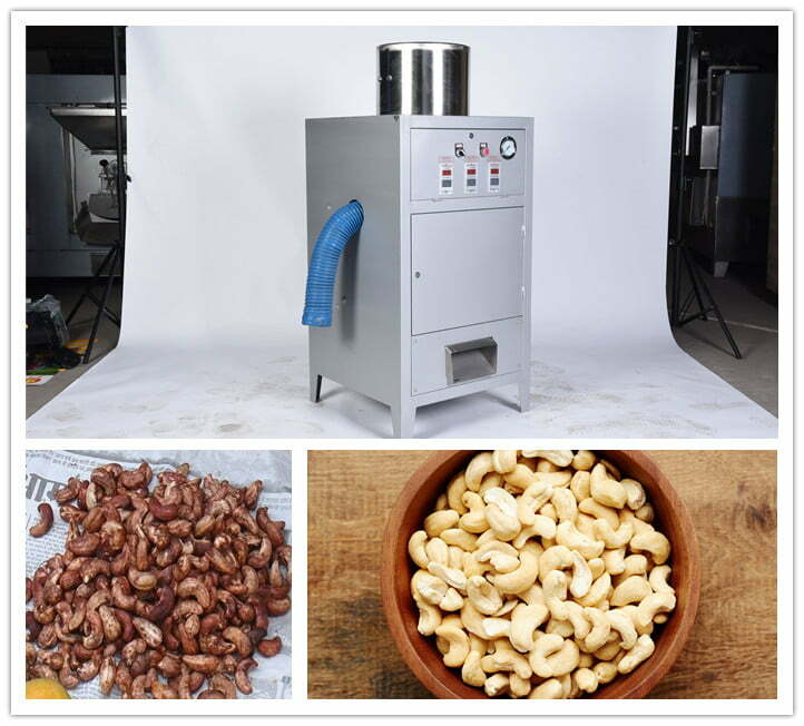 cashew kernel peeling machine