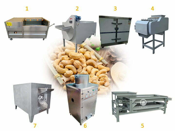 cashew manufacturing machine