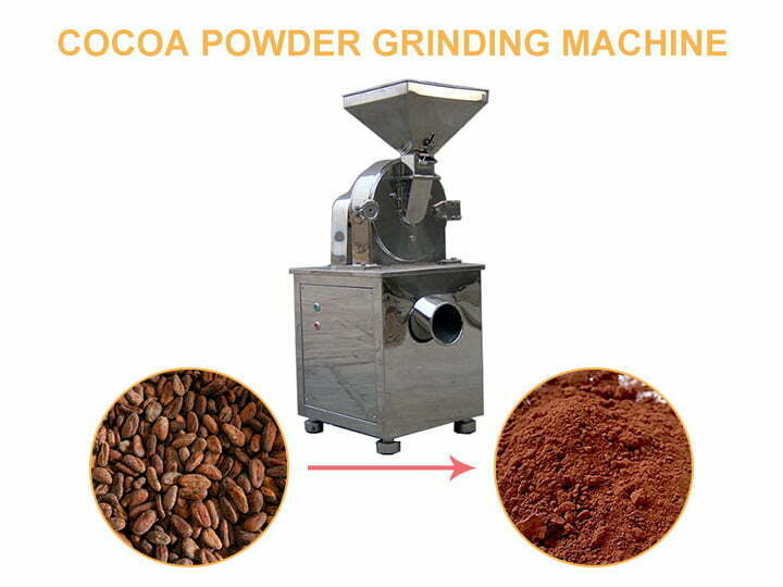chocolate power making machine