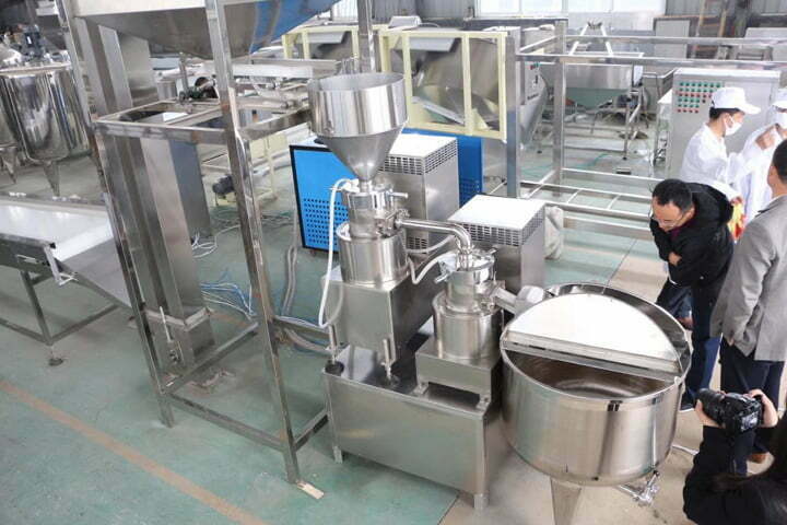 máquina para hacer mantequilla de maní