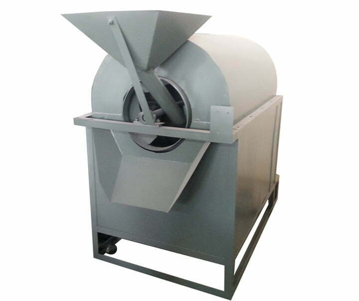 máquina tostadora de maní