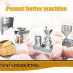 small peanut butter production line
