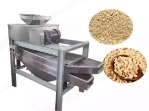 Peanut crushing machine