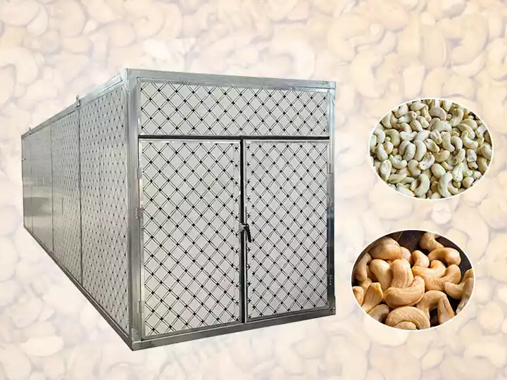 কাজু বাদাম শুকানোর মেশিন