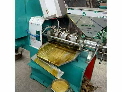 máquina de prensagem de óleo de amendoim funcionando na Nigéria