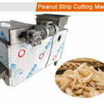 peanut strip cutting machine