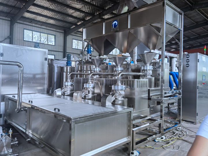Linha de Produção de Molho de Cacau