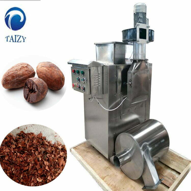 machine à éplucher les fèves de cacao