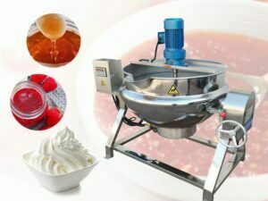 Stainless Steel Jacketed Kettle for Peanut Candy