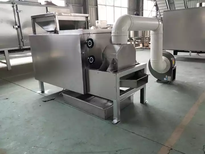 Three-Roll Half-Grain Dehulling Machine