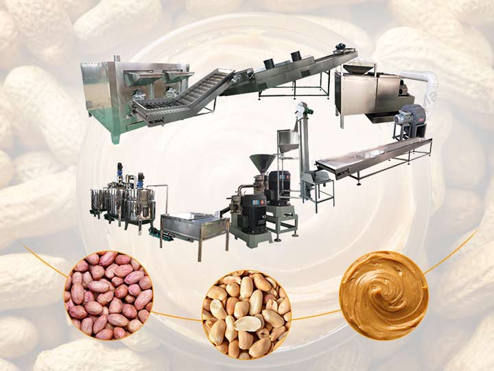 линия по производству арахисового масла