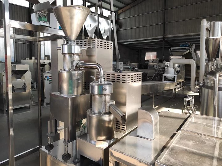 cocoa paste production plant
