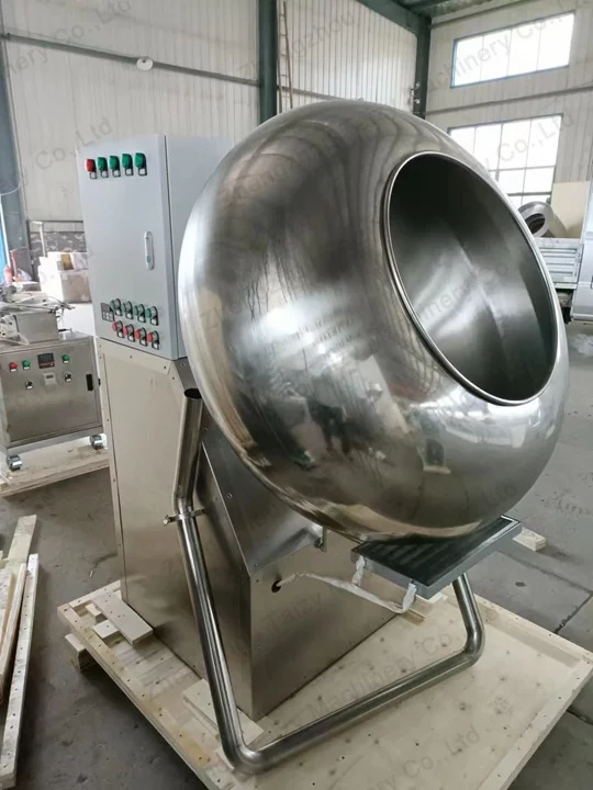 máquina de recubrimiento de cacahuetes