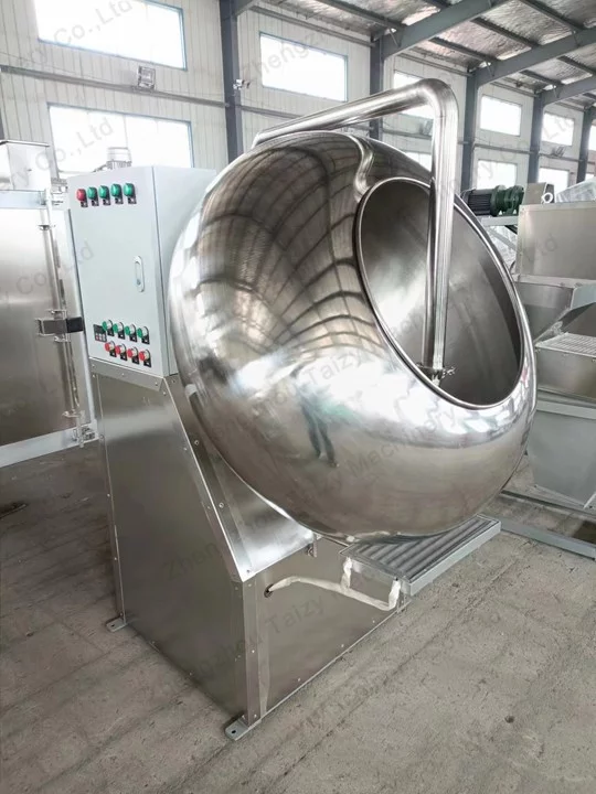 máquina de recubrimiento de maní