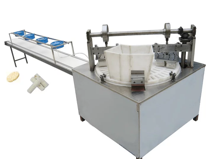 puffed rice cake molding machine