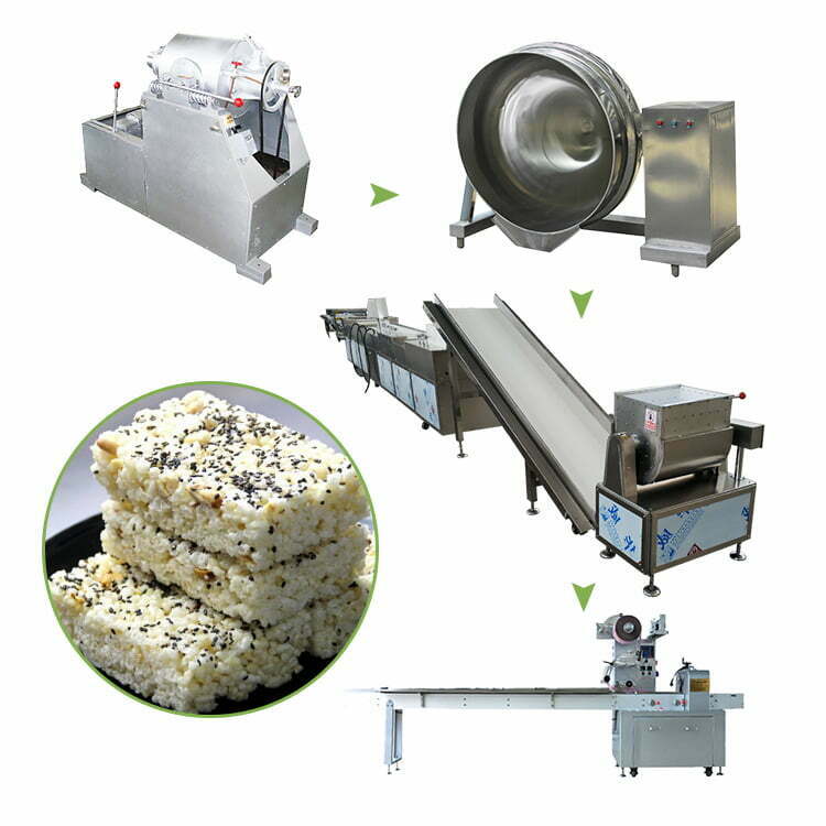puffed rice cake production line