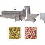 large and small groundnut roasting machine