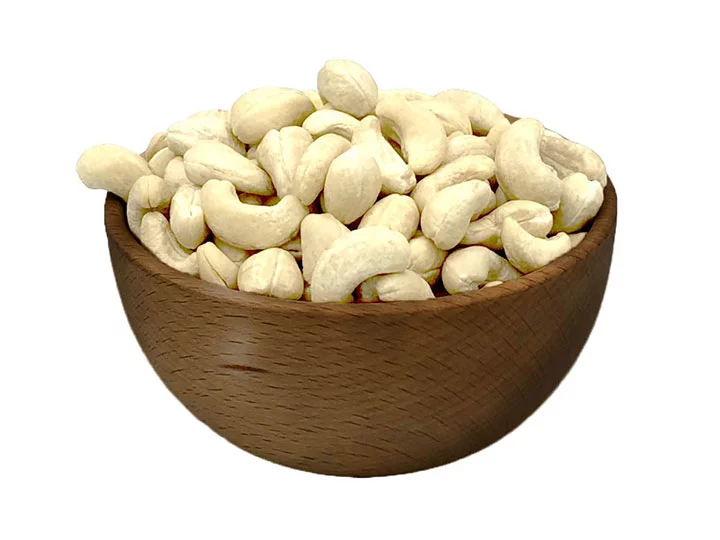 peeled cashew nuts