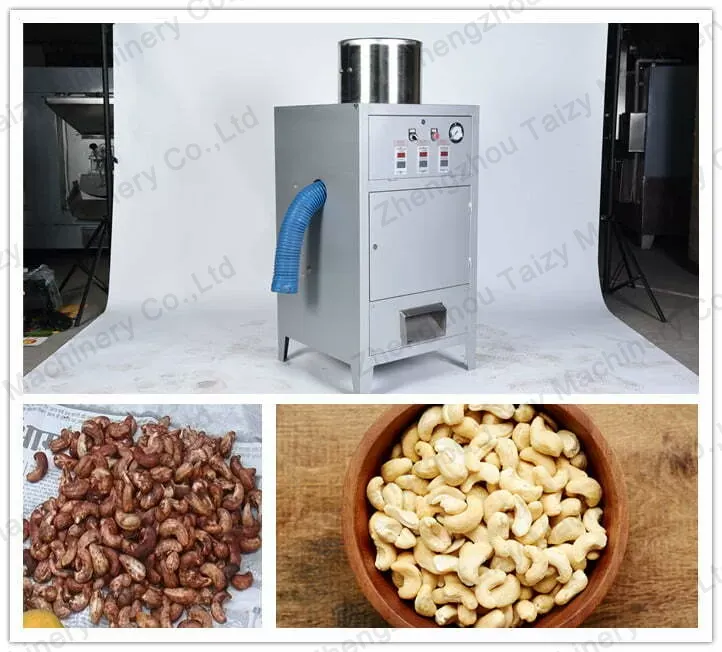 cashew kernel peeler machine