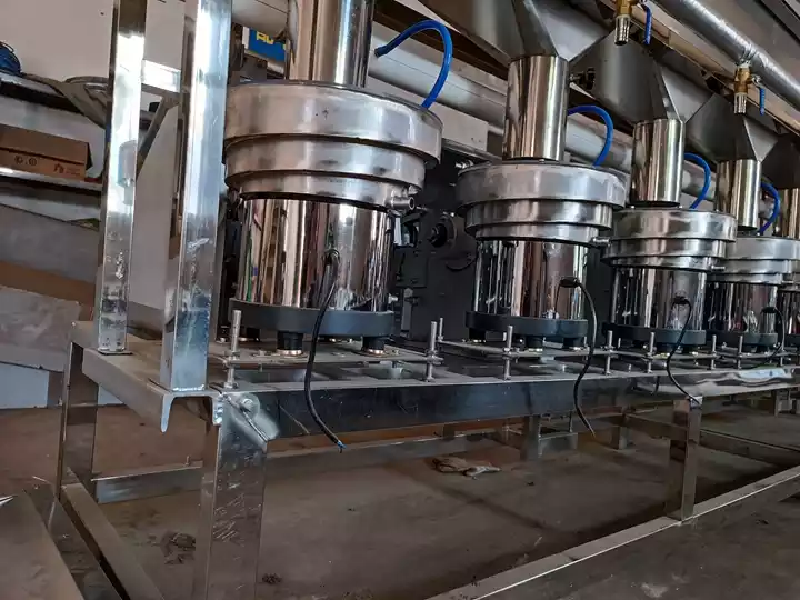 Haselnuss-Öffnungsmaschine