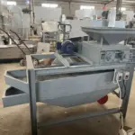 Almond shelling machine