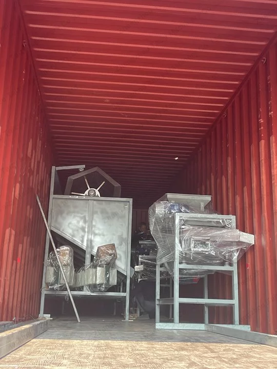 Almond shelling machine production line