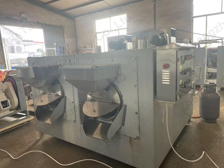 Double Barrel Sesame Seed Roaster