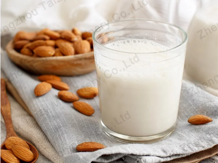 leche de almendras