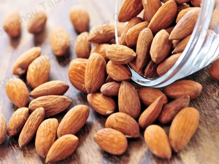 descascarado de almendras