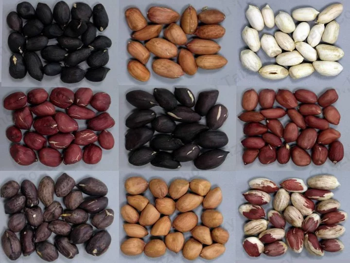 kinds of peanut