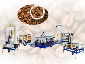 cocoa bean cleaning line
