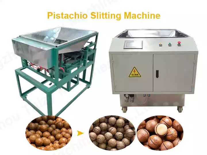Pistachio Slitting Machine
