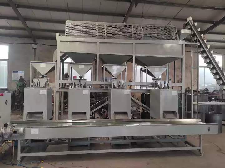 Walnut Shelling and Separating line