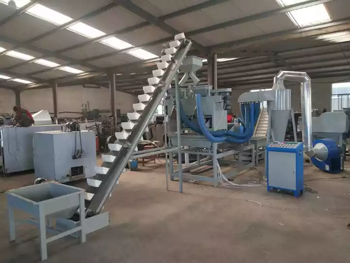 Walnut Shelling and Separating plant