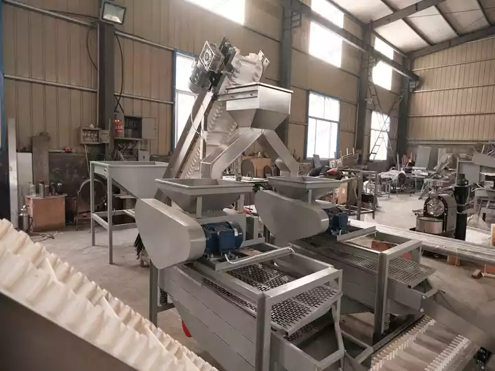 Almond Dehulling Machine