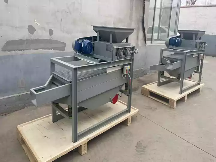 badam shelling machine