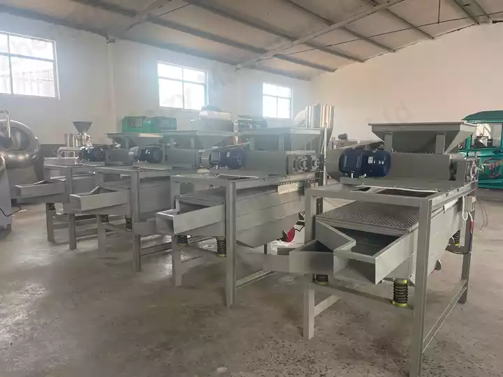 industrial almond shelling machine