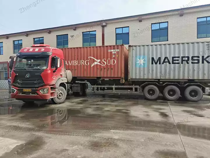 Ready to ship packaging machine to Nigeria